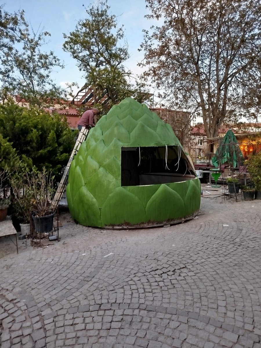 Modüler Fiberglass Satış Büfesi & Kiosk